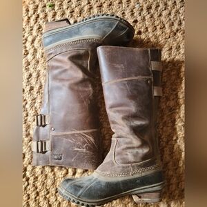 Sorel Tall Brown Boots